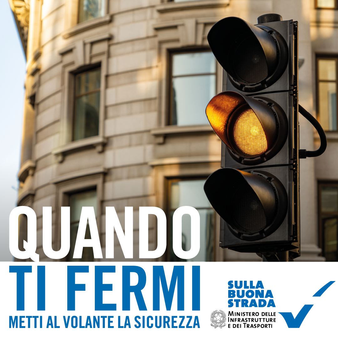 Quando ti fermi metti al volante la sicurezza