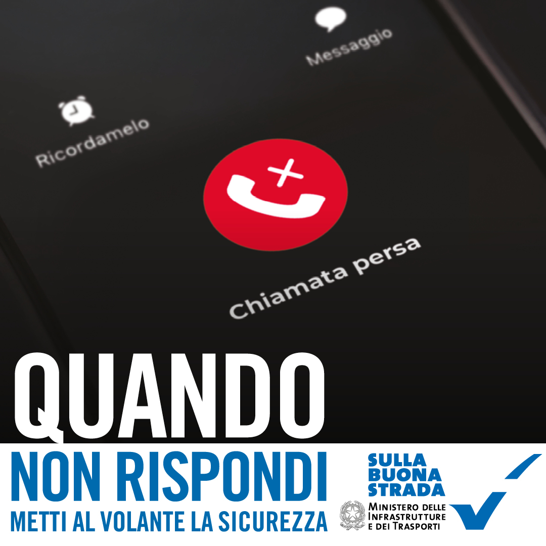 Quando non rispondi metti al volante la sicurezza